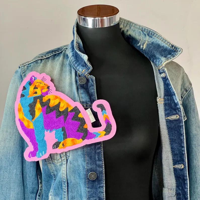 il 794xn.7094255444 9ual.jpg Exprimez votre style créatif avec ce patch brodé tigresse girly magique, un accessoire fait-main parfait pour la mode et la déco. marque buuBoo